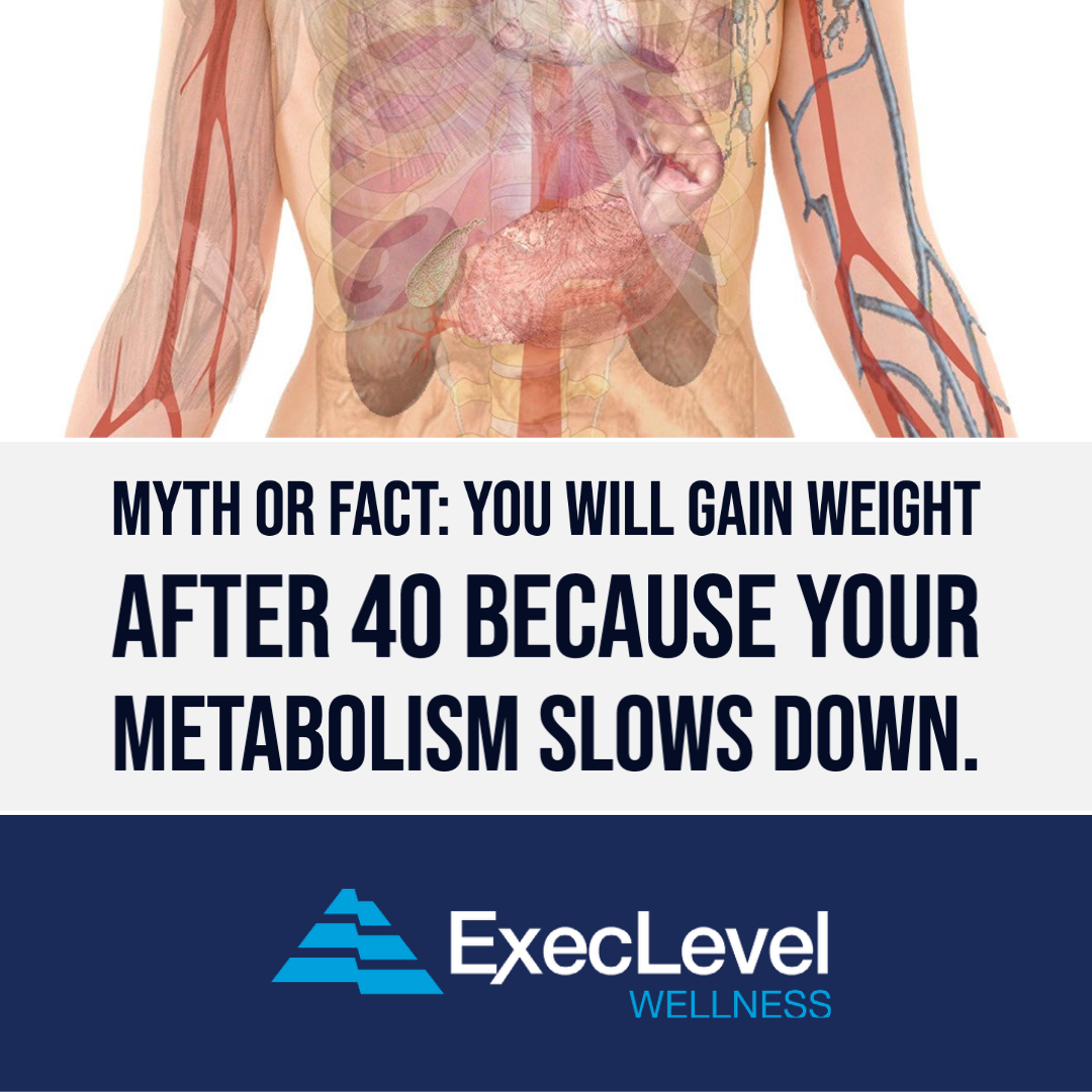 Myth Or Fact: You Will Gain Weight After 40 Because Your Metabolism ...